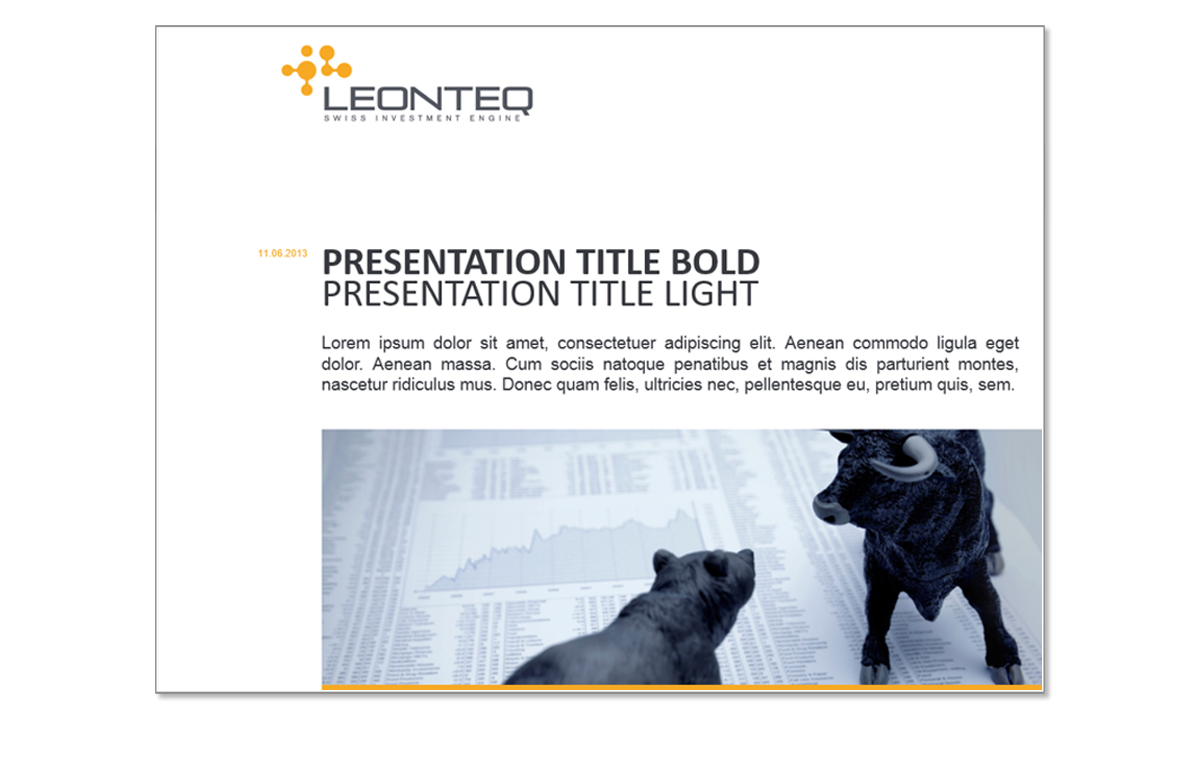 Powerpoint Layout Titelseite